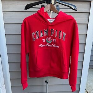 Champion Limited Red Rose Bowl Hoodie